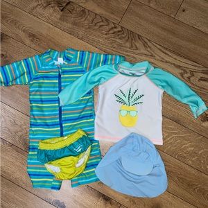 6-12 month swim wear